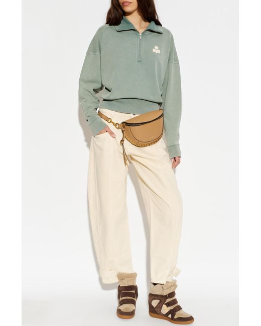 Isabel Marant Green "Ross" Sweatshirt