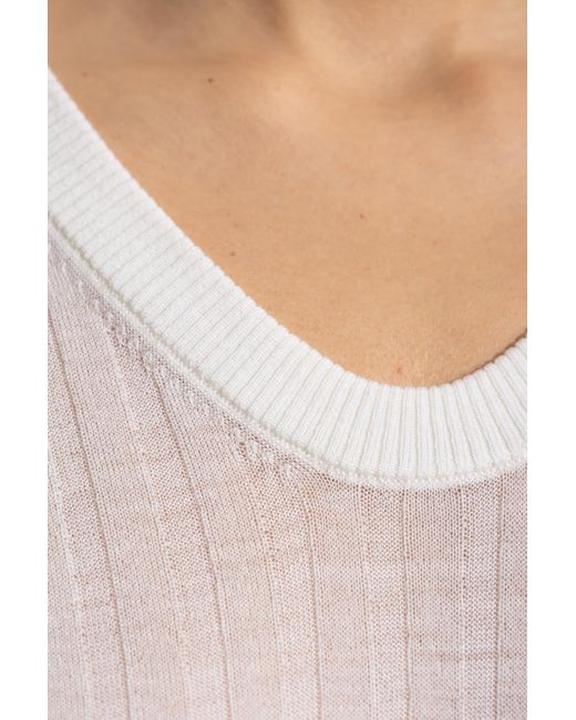 IRO Black Wool Top "Hattie"