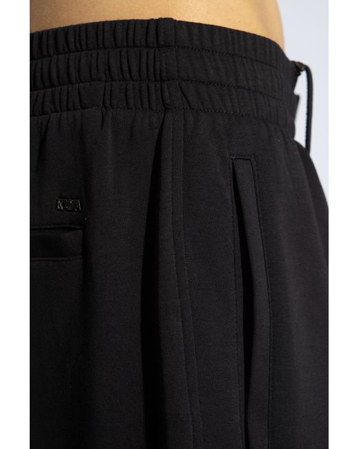 Emporio Armani Black Sweatpants From for men