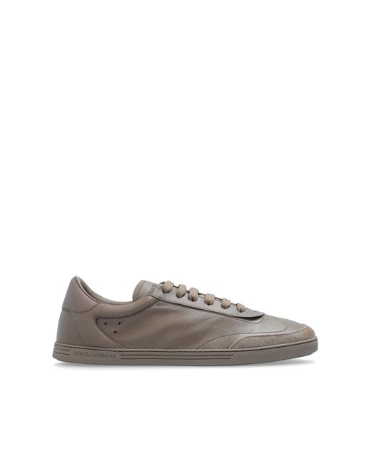 Dolce & Gabbana Brown ‘Saint Tropez’ Sneakers for men