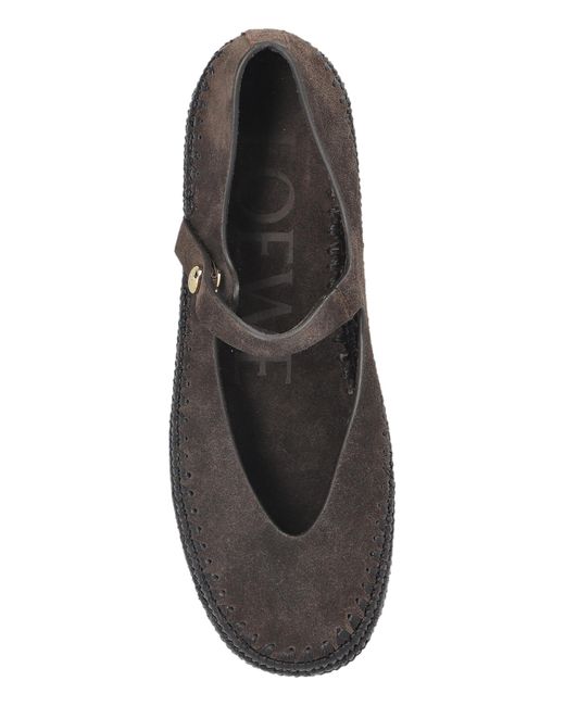 Loewe Black Rio Shoes