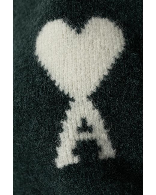 AMI Black Sweater With Logo