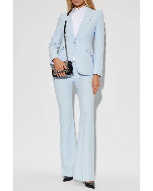 McQueen White Cotton Shirt