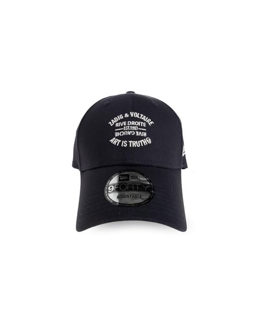 Zadig & Voltaire Black Baseball Cap