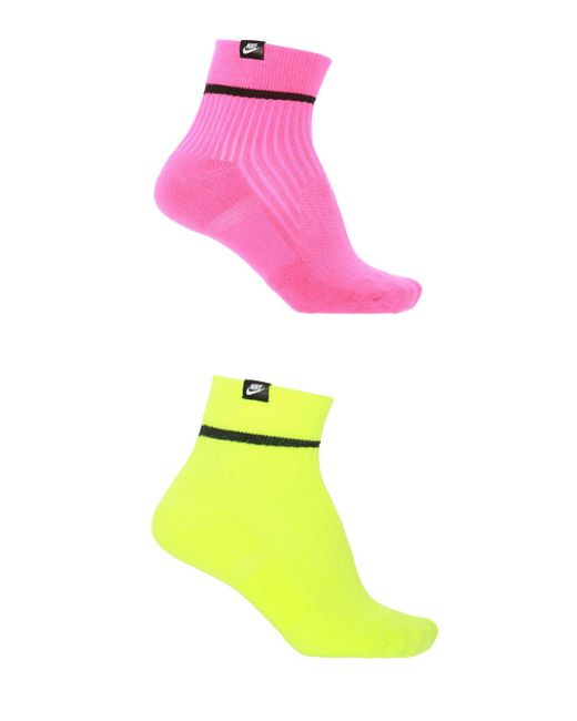 Nike Multicolor Hi-vis Neon Socks for men