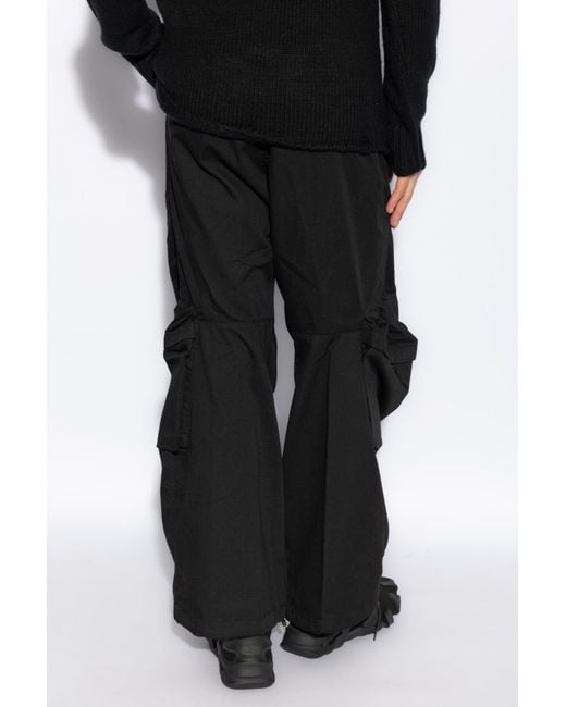 DIESEL Pants 'P-Arne-A' in Black for Men | Lyst