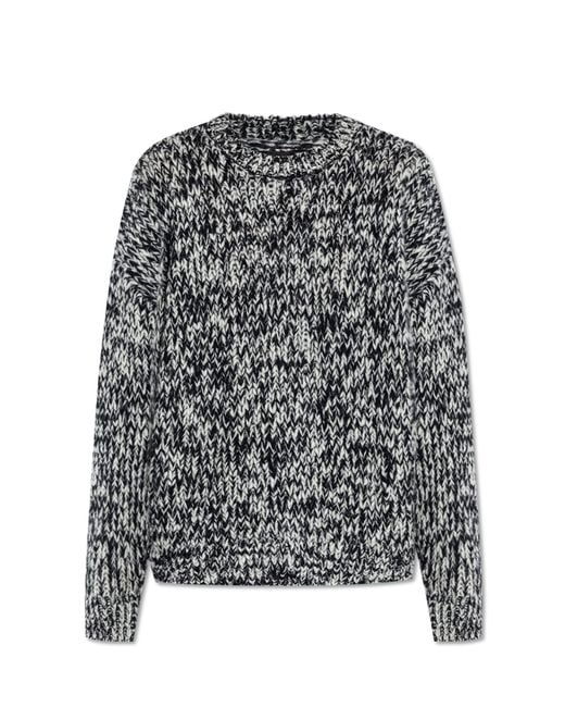 Anine Bing Gray Wool Sweater Sydney