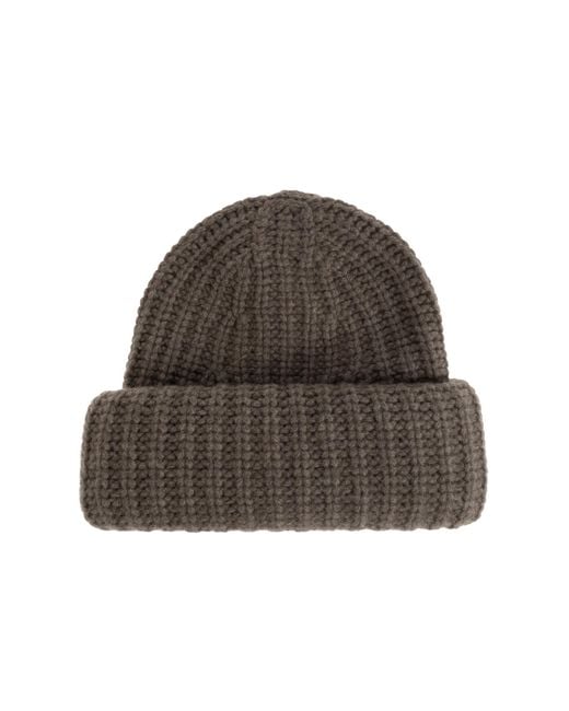 Lisa Yang Brown Cashmere Hat 'Beatris'