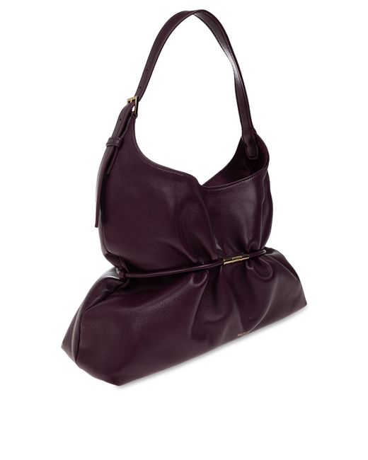 Balmain Purple 'Sphynx Medium' Bag