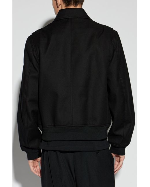 Casablanca Black Jacket With Logo for men