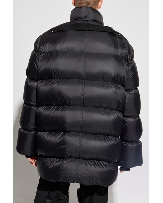 Rick Owens Gray 'Turtle' Down Jacket for men
