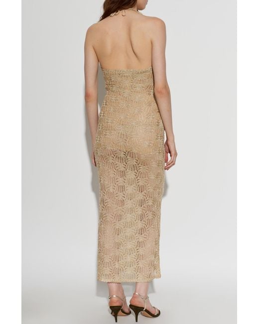 LoveShackFancy Natural Long Dress 'Vreya'