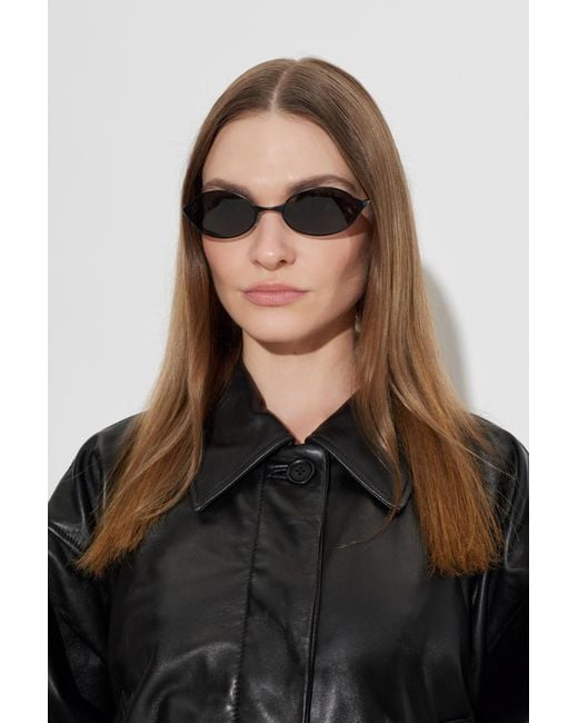 McQueen Black Sunglasses