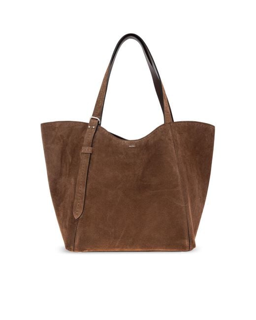 Max Mara Brown Shoulder Bag 'Archetipo'