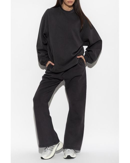 Fear Of God Black Sweatshirt With A Crew Neckline