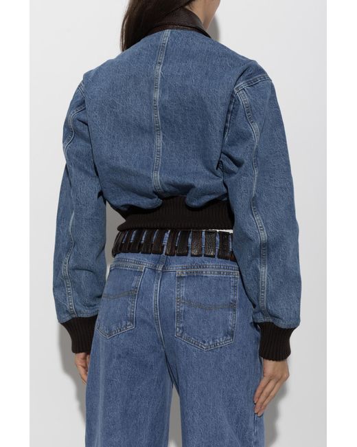 IRO Blue 'Audace' Jacket