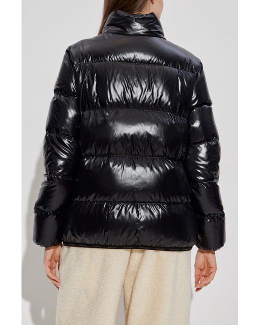 Moncler Black Down Jacket 'Abbadia'