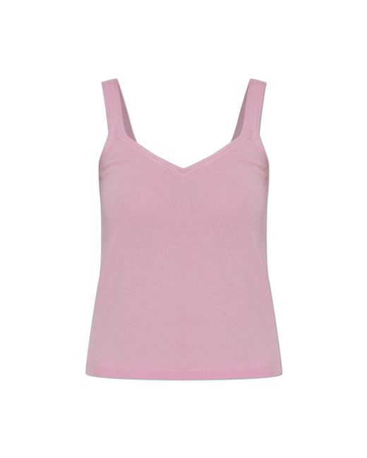 Posse Pink Wool Top 'Petra'