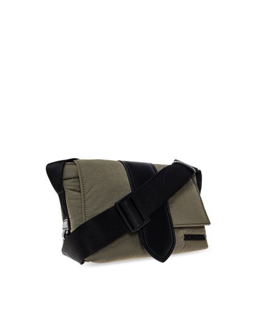Jacquemus Black Shoulder Bag "Bambino" for men