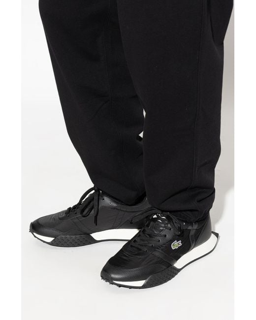 Lacoste Black 'L-Spin Evo' Sports Shoes for men