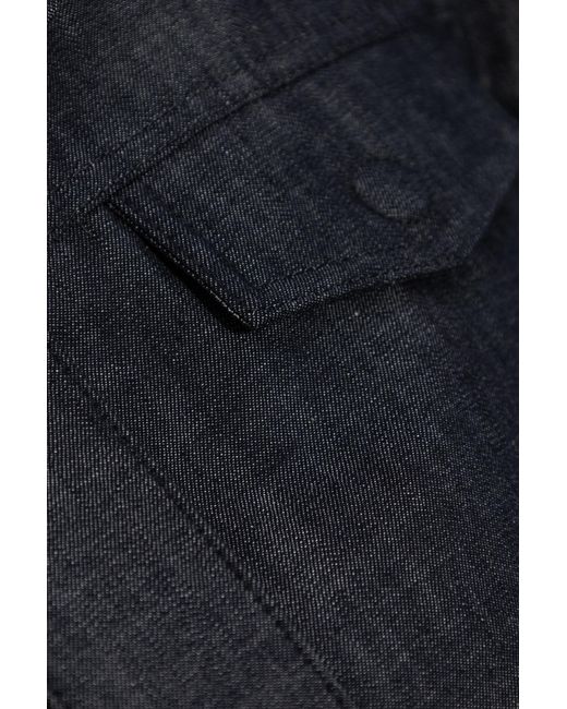 Fendi Blue Short Denim Jacket