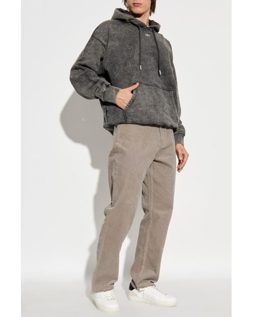 Samsøe & Samsøe Gray 'Saeddie' Trousers for men