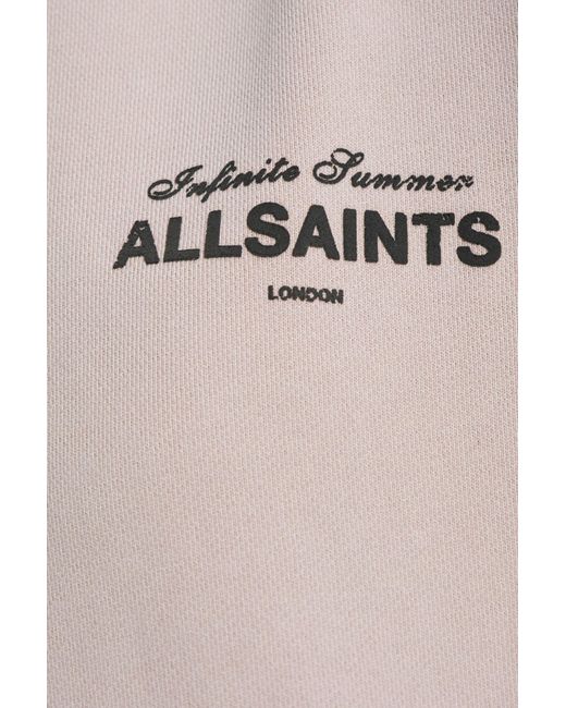 AllSaints White Sweatshirt "Soleil"
