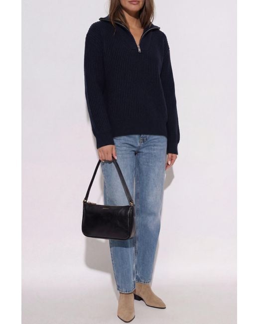 Anine Bing Blue "Sammy" Sweater