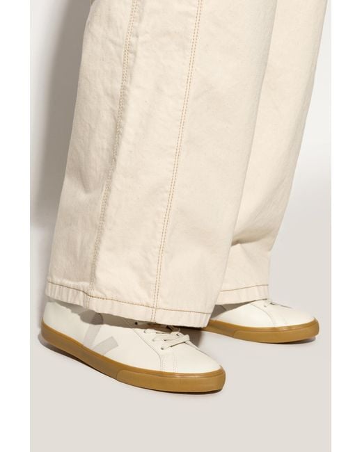 Veja Natural Sports Shoes 'Esplar Logo Leather' for men