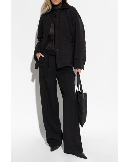 Issey Miyake Black Insulated Jacket
