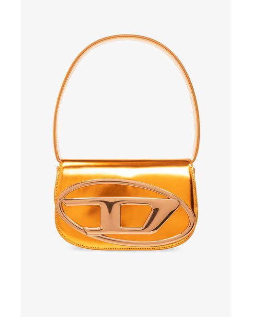 DIESEL Orange '1dr' Shoulder Bag