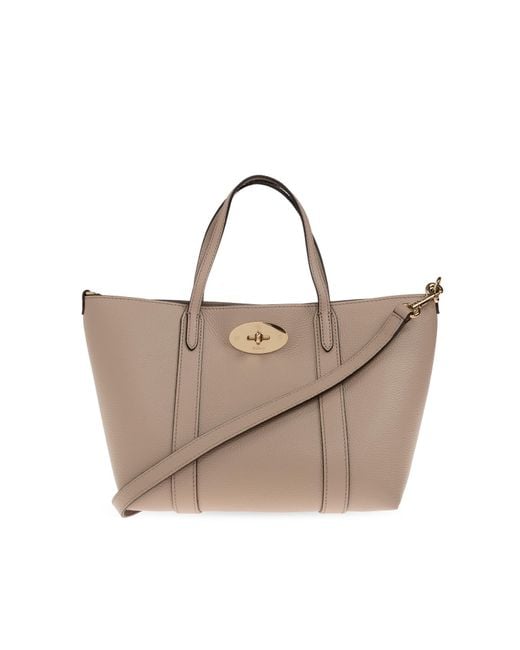 Mulberry Gray "Mini Bayswater" Bag