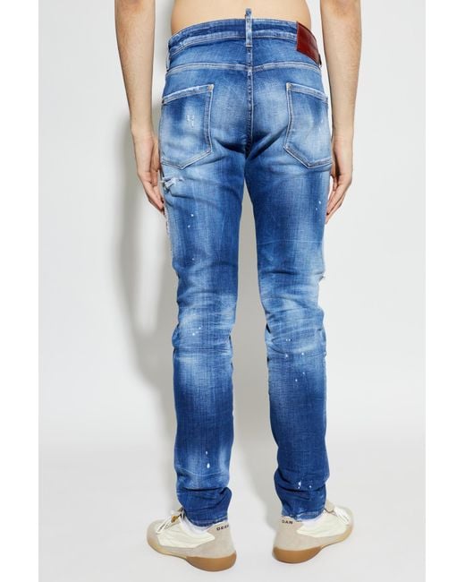DSquared² Blue 'Teddy' Jeans for men