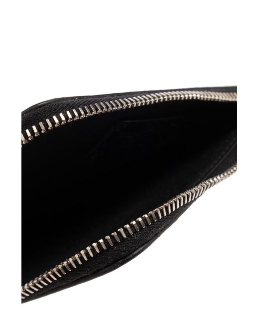 Acne Black Wallet On Chain,