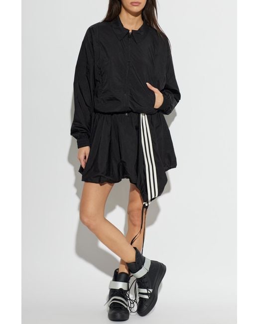 Y-3 Black Jacket With Pockets