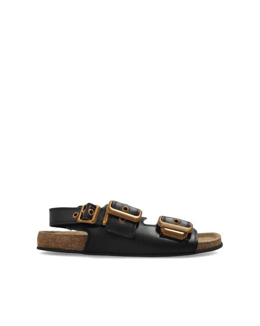 AllSaints Black 'Staffa' Sandals