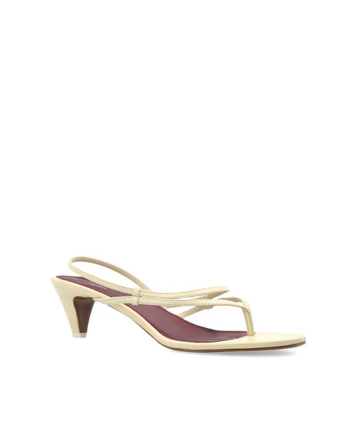Neous Natural Heeled Mules 'Safi'