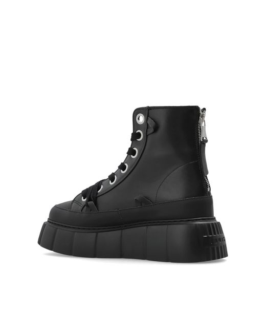 Inuikii Black Shoes "Leather Matilda"