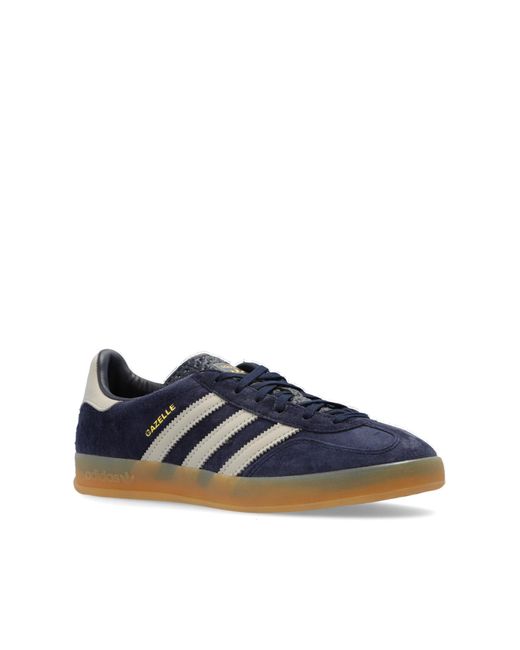 Adidas Originals Blue 'gazelle Indoor' Sports Shoes, for men