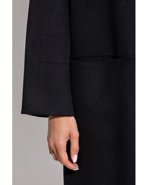 Totême Black Wool Coat