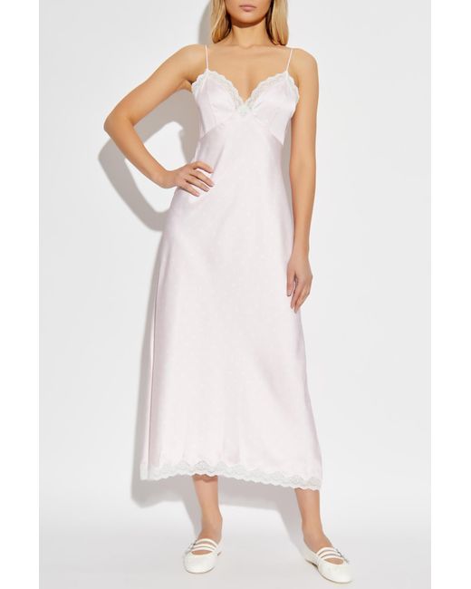LoveShackFancy White Dress 'Manuela'