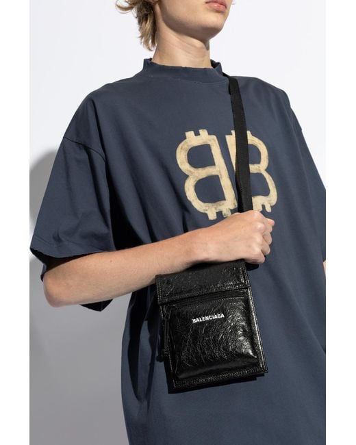 Balenciaga Black Shoulder Bag for men