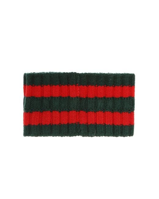 Gucci Striped Red and Green Headband Pin by Yvelisse Rivera on Diademas | Gucci headband, Green  main image 2