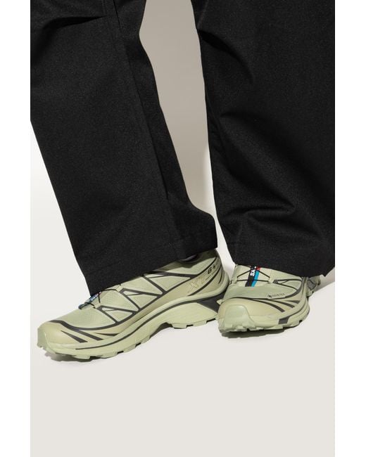 Salomon Green Sports Shoes "Xt-6 Gtx" for men