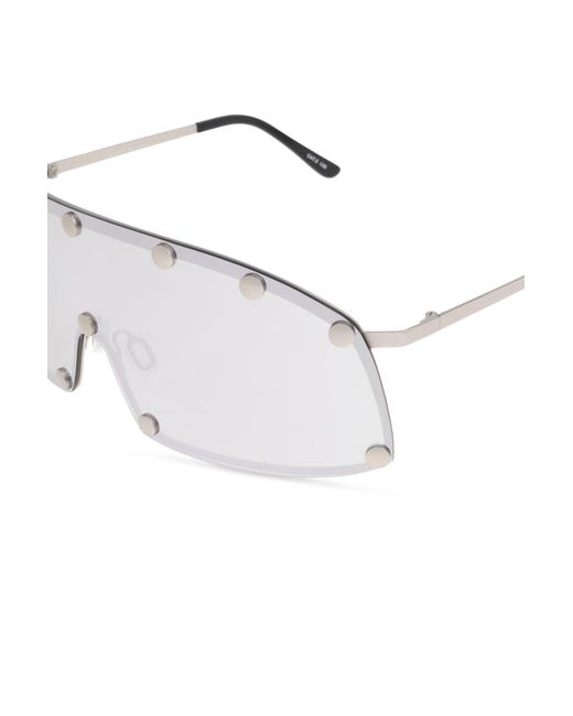 Rick Owens Black Sunglasses
