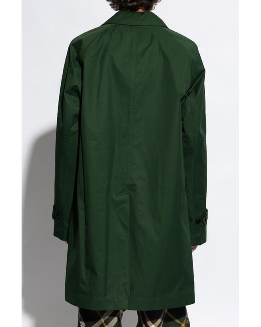 Burberry Green Reversible Coat, for men