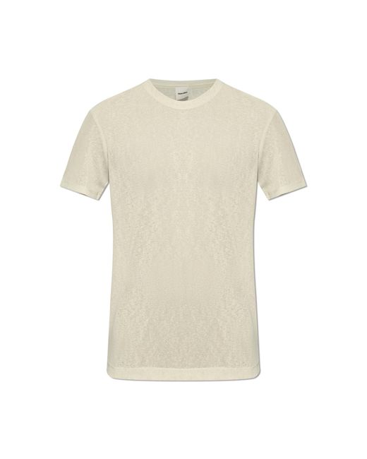 Nanushka Yellow ‘Yenno’ T-Shirt for men