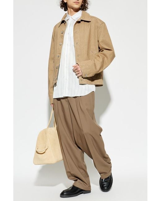 Comme des Garçons White Striped Shirt for men