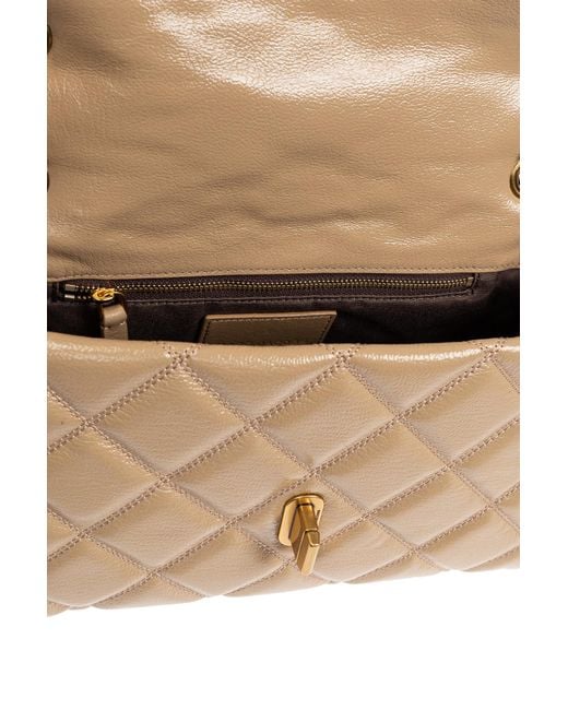 Marc Jacobs Natural Handbag "The Quilted Dual Convertible"