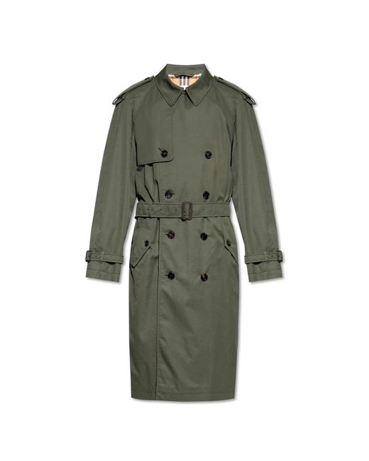 Burberry Black 'Highbury' Trench Coat for men